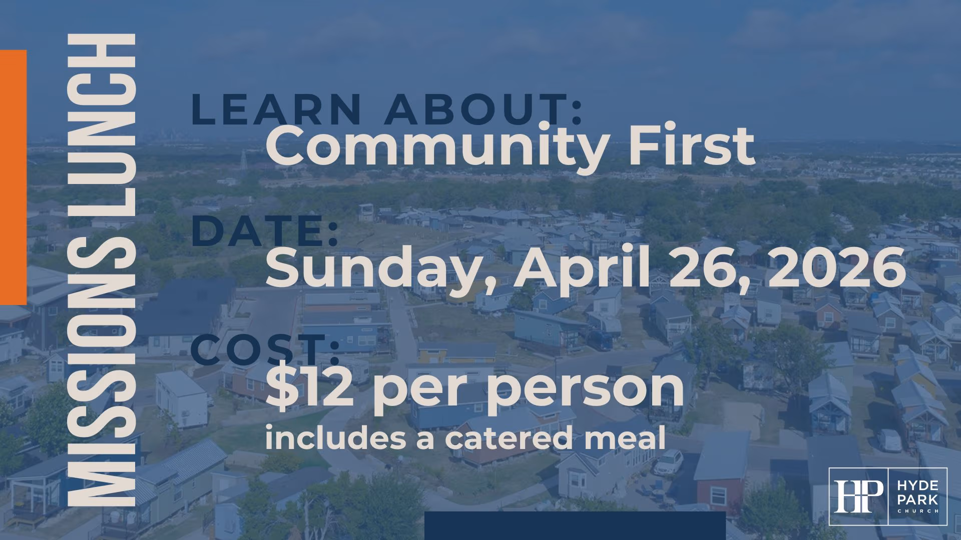 Mission Lunch - Community First